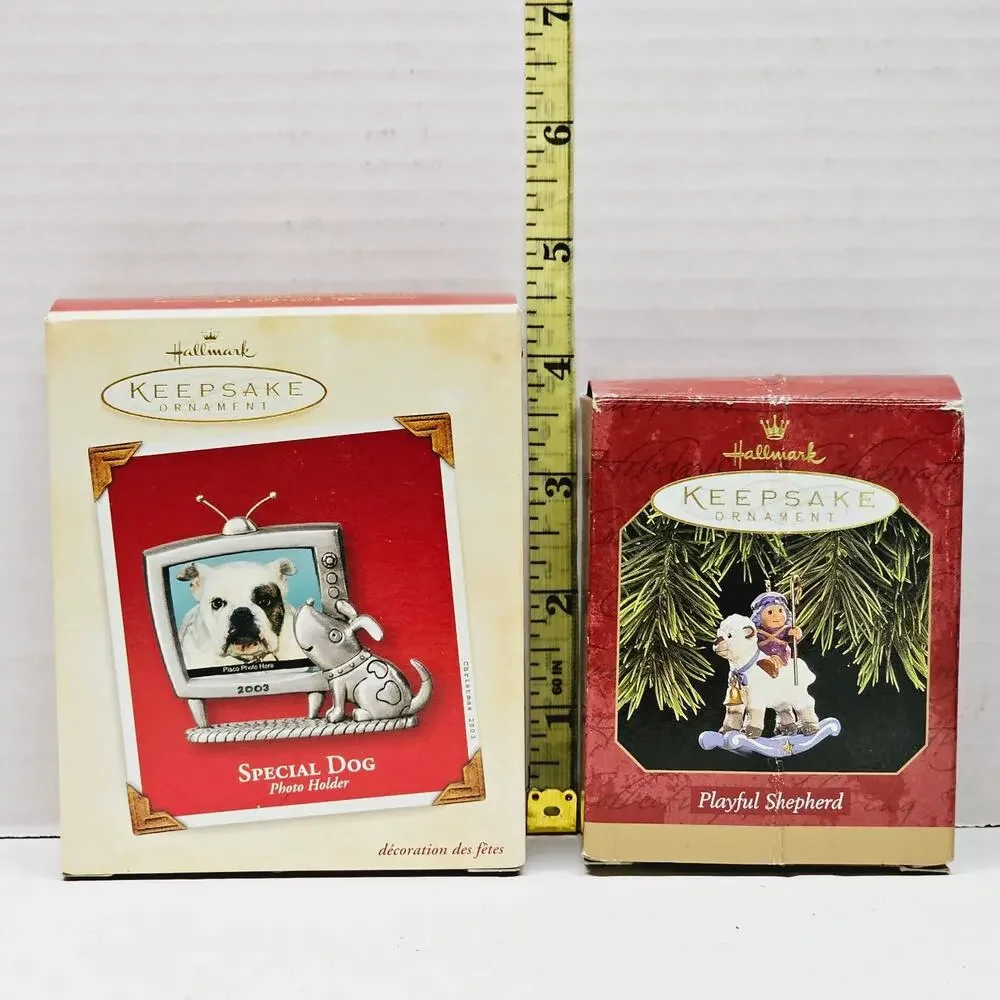 Hallmark Keepsake Ornament Springtime and Rapunzel Barbie in Boxes